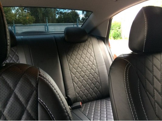 Авточехлы на Hyundai Solaris 2