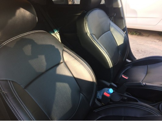 Каркасные авточехлы на KIA Rio 3