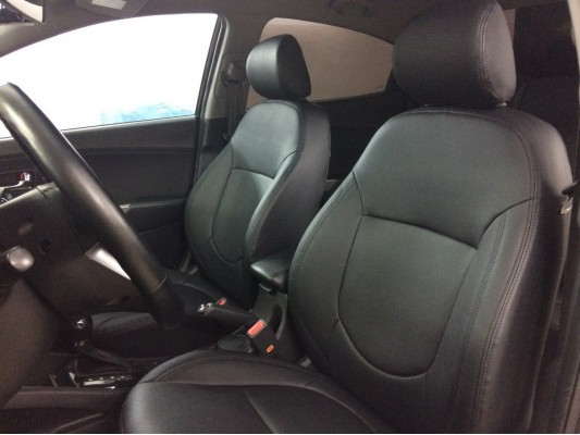 Каркасные авточехлы на KIA Rio 3