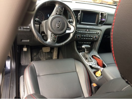 Каркасные авточехлы на KIA Sportage 4