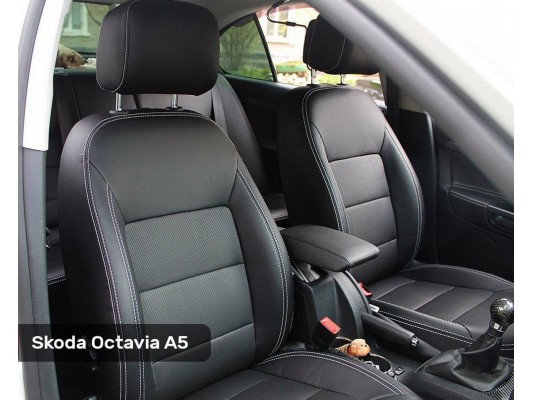 Каркасные авточехлы на Skoda Octavia A5
