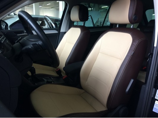 Каркасные авточехлы на Volkswagen Tiguan 2 поколения